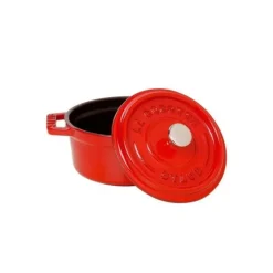 STAUB Cocotte Fonte Ronde 20 cm Rouge Cerise 2,2 L* Cocotte En Fonte