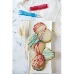 SCRAPCOOKING Stylo Glaçage Gel Bleu Pailleté 26 g* Nappages Et Glaçages