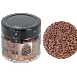 PATISDECOR Sucre Pétillant Chocolat 60 g Patisdécor* Sucre