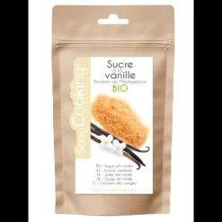 SCRAPCOOKING Sucre Vanille Bourbon Madagascar Bio 50 g* Produits Bio|Sucre