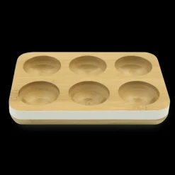 PEBBLY Support à Œufs en Bambou* Conservation