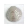 FUNCAKES Support Gâteau Rond Ø 25 x 1 cm Argenté* Présentoirs Pour Gâteaux