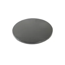 FUNCAKES Support Gâteau Rond Ø25 x 1,2 cm Noir* Présentoirs Pour Gâteaux
