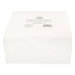 FUNCAKES Support polystyrène carré H 10 cm - 20 x 20 cm* Présentoirs Pour Gâteaux