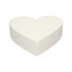 FUNCAKES Support Polystyrène Cœur Ø 25 cm H 7 cm* Présentoirs Pour Gâteaux