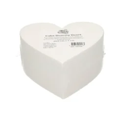 FUNCAKES Support Polystyrène Cœur Ø 15 cm H 7 cm* Présentoirs Pour Gâteaux