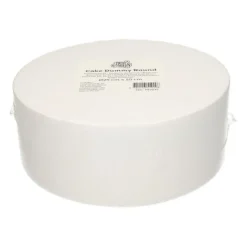 FUNCAKES Support polystyrène rond H10 cm Ø 25 cm* Présentoirs Pour Gâteaux