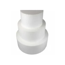 FUNCAKES Support polystyrène rond H10 cm Ø 35 cm* Présentoirs Pour Gâteaux