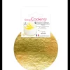 SCRAPCOOKING Supports Gâteau Or et Noir Rond 8 cm (x10)* Présentoirs Pour Gâteaux