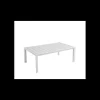 GROSFILLEX Table Basse Rectangulaire 100 x 60 cm Blanc Glacier Sunset* Mobilier Lounge|Salon De Jardin Professionnel