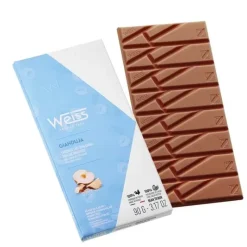 WEISS Tablette de Chocolat au Lait Gianduja 35% 90 g* Chocolats À Offrir|Confiserie