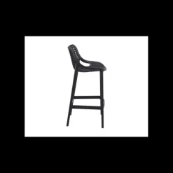 SIESTA Tabouret de Jardin Air Bar 75 Noir* Mobilier Terrasse Restaurant