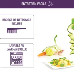 MASTRAD Taille légumes vert* Coupe Légumes