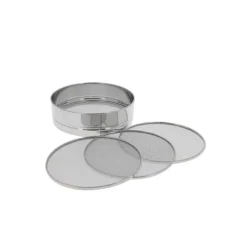 DE BUYER Tamis Ø 21cm Inox 4 mailles interchangeables 0,5-1-2-3 mm* Ustensiles Pâtisserie