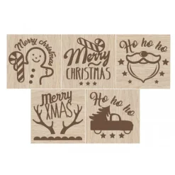 SCRAPCOOKING Tampon Biscuit Noël et Emporte-Pièce* Emporte Pièce - Découpoir Pâtisserie