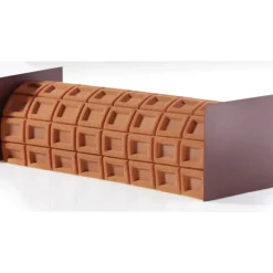 PAVONI Tapis Décor Bûche Chocolat Silicone* Moule Silicone