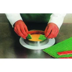 CUISINEADDICT Tapis Relief silicone Frise 30 mm* Moule Silicone