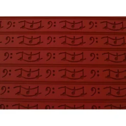 CUISINEADDICT Tapis Relief silicone Musique 30 mm* Moule Silicone