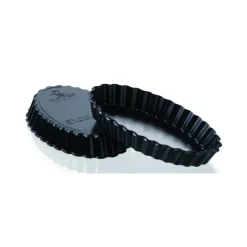 MATFER Tartelette ovale (Oblongue) Cannelée Exoglass® - Moule anti-adhésif* Moule Anti-adhésif|Moules À Gâteaux