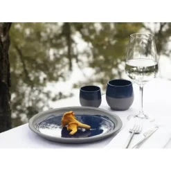 REVOL Tasse en Céramique Bleu Indigo 8 cl No.W* Vaisselle