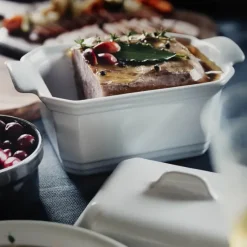 EMILE HENRY Terrine à Foie Gras avec Presse 1,2 L Farine* Terrines