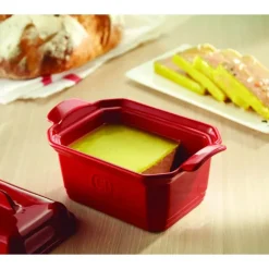 EMILE HENRY Terrine à foie gras avec presse 0,6L - Couleur Grand Cru* Terrines