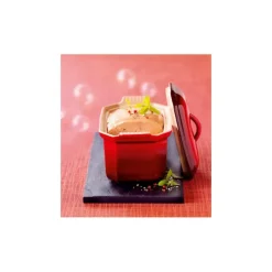 LE CREUSET Terrine à Foie Gras avec presse 0,6 L Cerise* Terrines