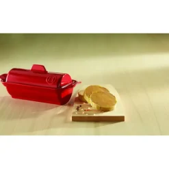 EMILE HENRY Terrine à foie gras façon médaillon 0,6L - Couleur Grand Cru* Terrines