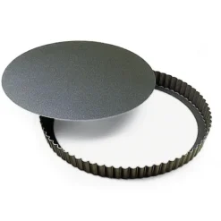 GOBEL Tourtière Cannelée Fond Mobile 22 cm* Moule Anti-adhésif|Moules À Gâteaux