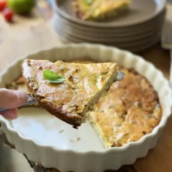 EMILE HENRY Tourtière Haute en Céramique Ø 24 cm Farine* Plat De Cuisson|Moules À Gâteaux