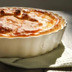 EMILE HENRY Tourtière Haute en Céramique Ø 24 cm Argile* Plat De Cuisson|Moules À Gâteaux