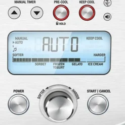 CUISINEADDICT Turbine à Glace 1L Smart Scoop SAGE* Froid|Sorbetière, Turbine À Glace