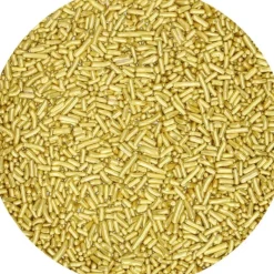 FUNCAKES Vermicelles Or Métallique 80g* Décoration Comestible