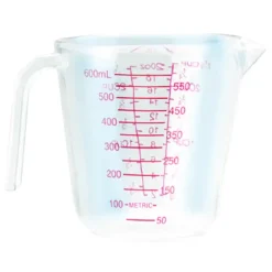 IBILI Verre Doseur Plastique 0,6 L* Verre Doseur