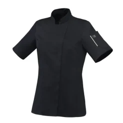ROBUR Veste de Cuisine Femme Noire UNERA T.3* Veste De Cuisine