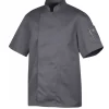 ROBUR Veste de Cuisine Mixte Anthracite NERO T.0* Veste De Cuisine