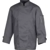 ROBUR Veste de Cuisine Mixte Anthracite NERO T.1 manche Longue* Veste De Cuisine
