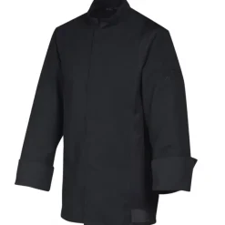 ROBUR Veste de Cuisine Mixte Noire SIAKA T.4* Veste De Cuisine