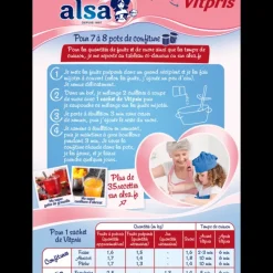 ALSA Vitpris Pectine de fruits pour confitures 188g* Additifs Alimentaires