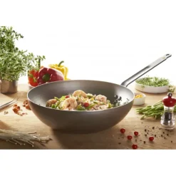 DE BUYER Wok Bombé Ø 32 cm Mineral B* Woks