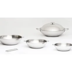 CRISTEL Wok Casteline Ø 20 cm Manche Amovible Inox* Woks