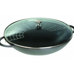 STAUB Wok en Fonte 37 cm Gris* Woks