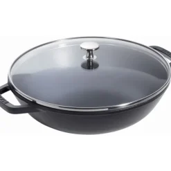 STAUB Wok en Fonte 30 cm Noir* Woks