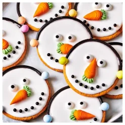 FUNCAKES Yeux en Sucre (x64)* Décoration Comestible